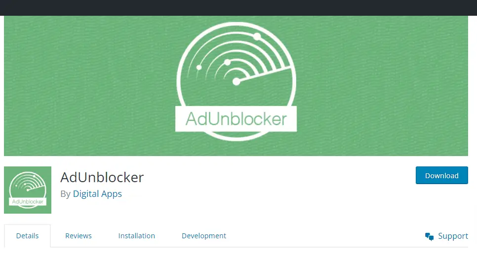 AdUnblocker – Anti Adblock WordPress Plugins