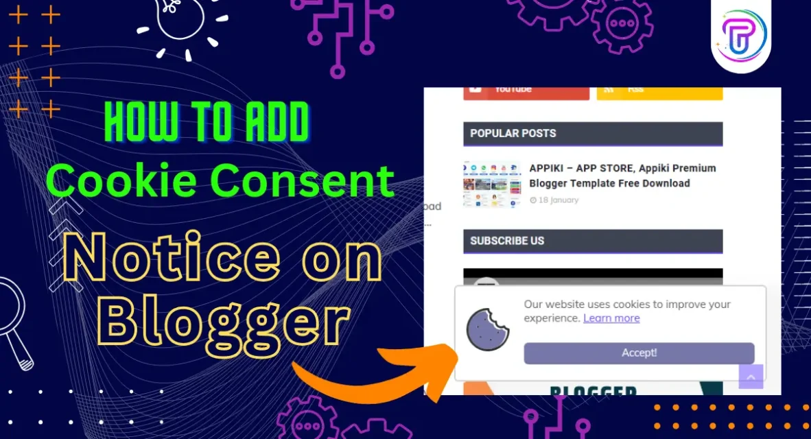 How To Add a Cookie Consent Banner on Blogger