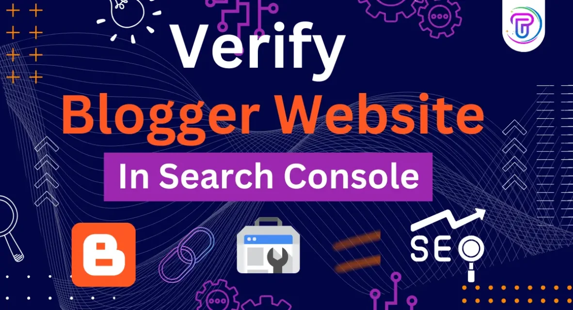 How to connect or verify Blogger blog Website in Google Search Console