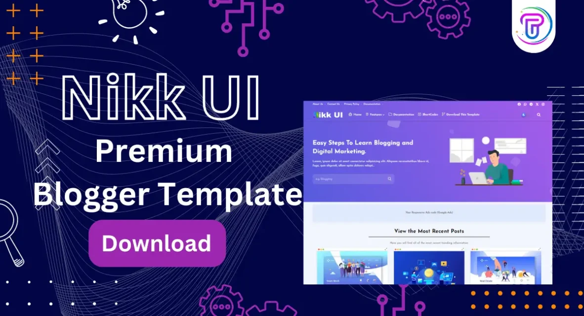 Nikk UI Premium Blogger Template Free Download